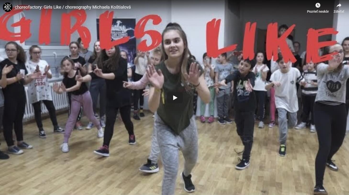choreofactory: Girls Like / choreography Michaela Koštialová